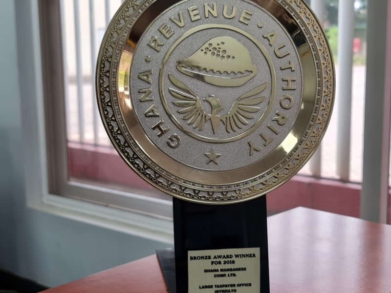 Ghana Revenue Authority Bronze Award winner (2016)